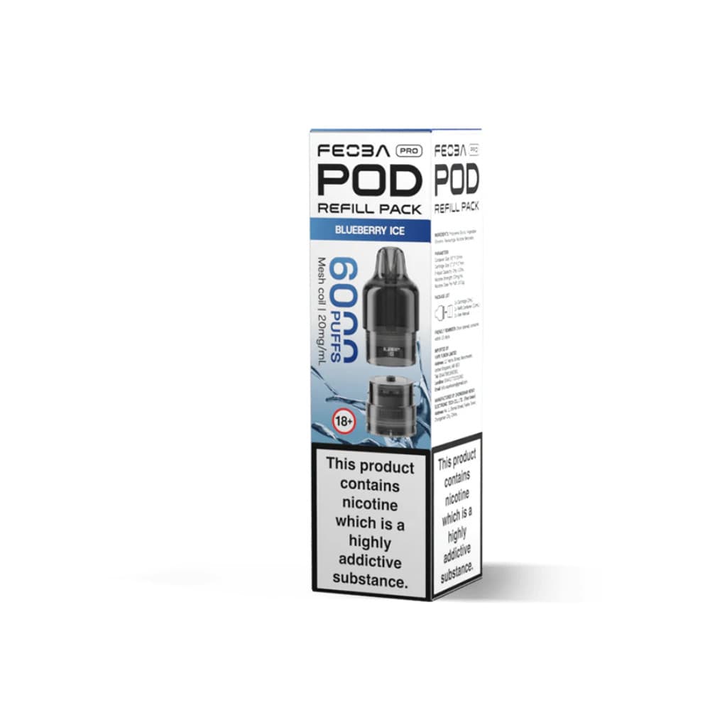  Blueberry Ice Feoba Pro Plus 6000 Pods
