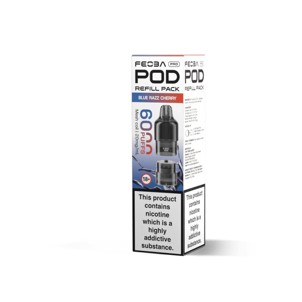  Blue Razz Cherry Feoba Pro Plus 6000 Pods