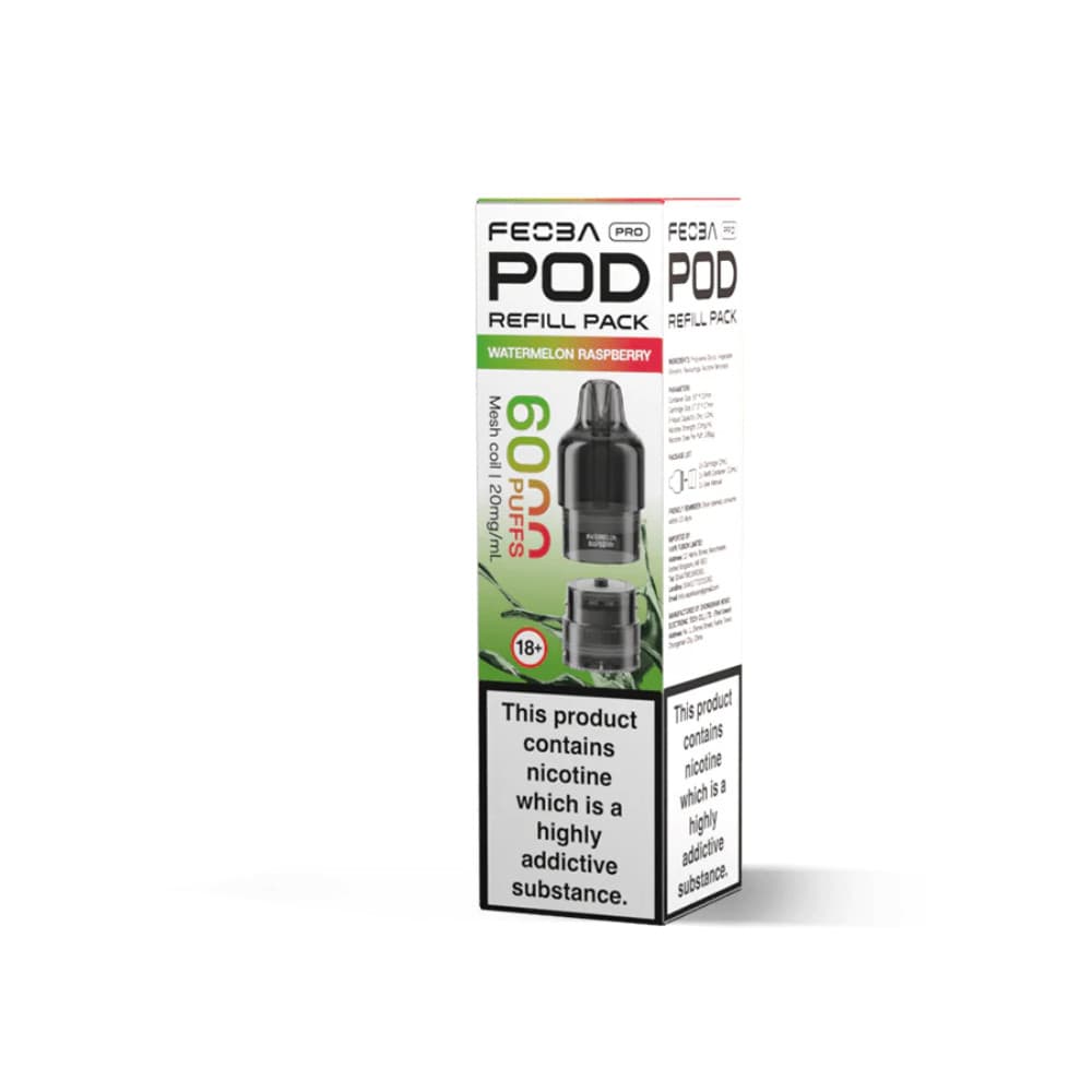  Watermelon Raspberry Feoba Pro Plus 6000 Pods