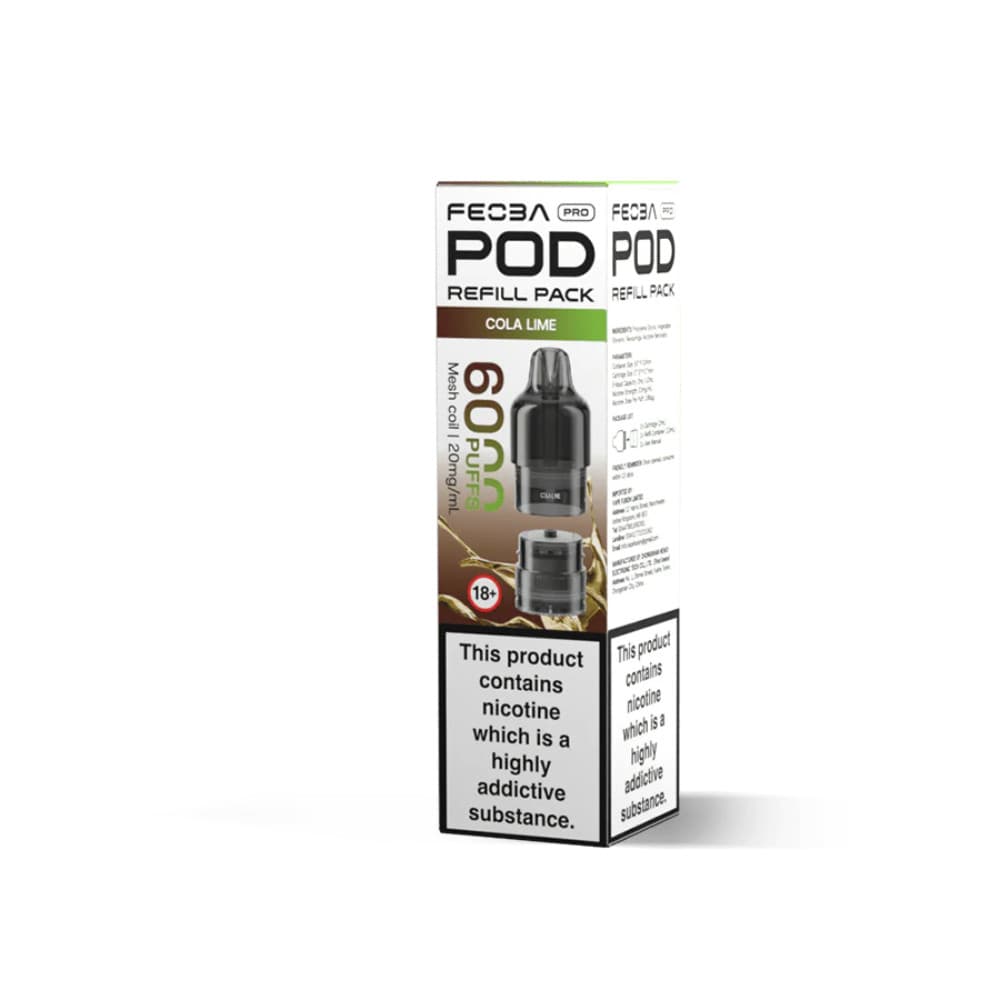  Cola Lime Feoba Pro Plus 6000 Pods