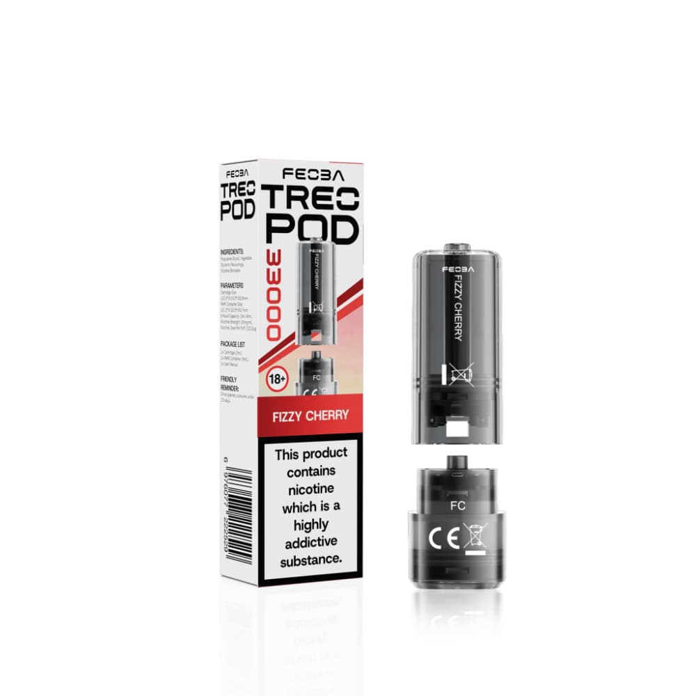  Fizzy Cherry Feoba Treo 33k Pods