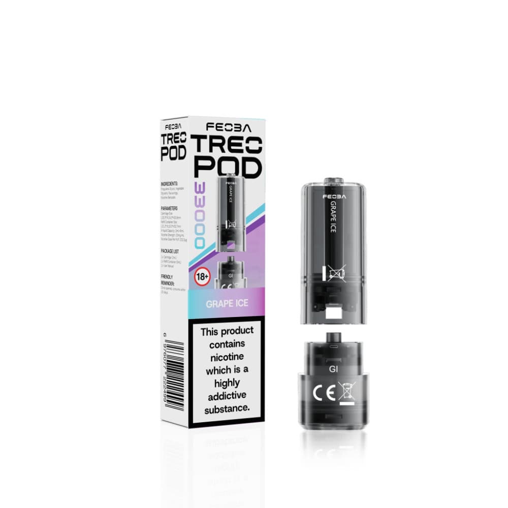  Grape Ice Feoba Treo 33k Pods
