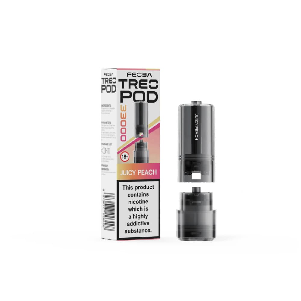 Juicy Peach Feoba Treo 33k Pods