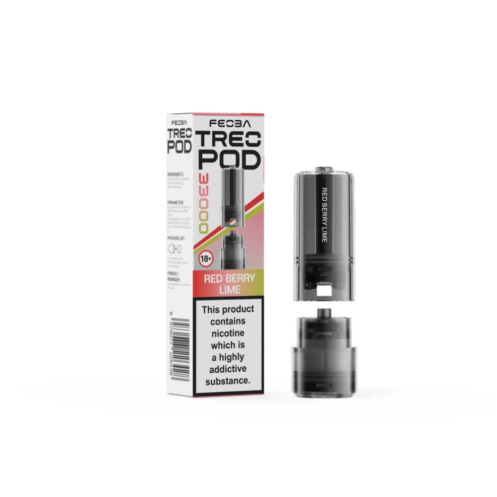  Red Berry Lime Feoba Treo 33k Pods