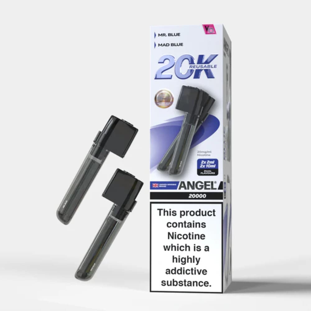  Blue Edition Vapes Bars Angel 20k Pods