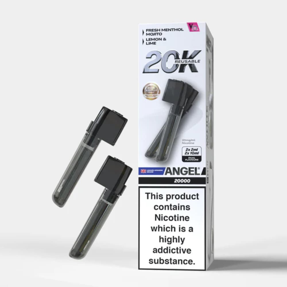  White Edition Vapes Bars Angel 20k Pods