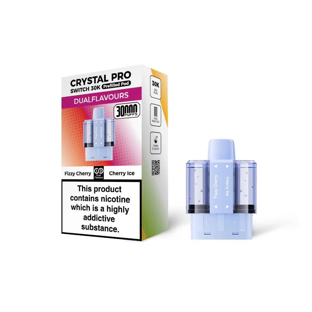  Fizzy Cherry / Cherry Ice Crystal Pro Switch 30k Pods
