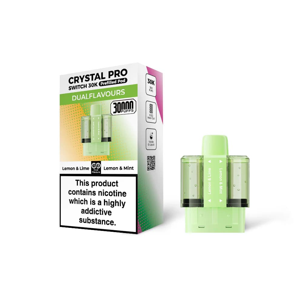  Lemon Lime / Lemon Mint Crystal Pro Switch 30k Pods