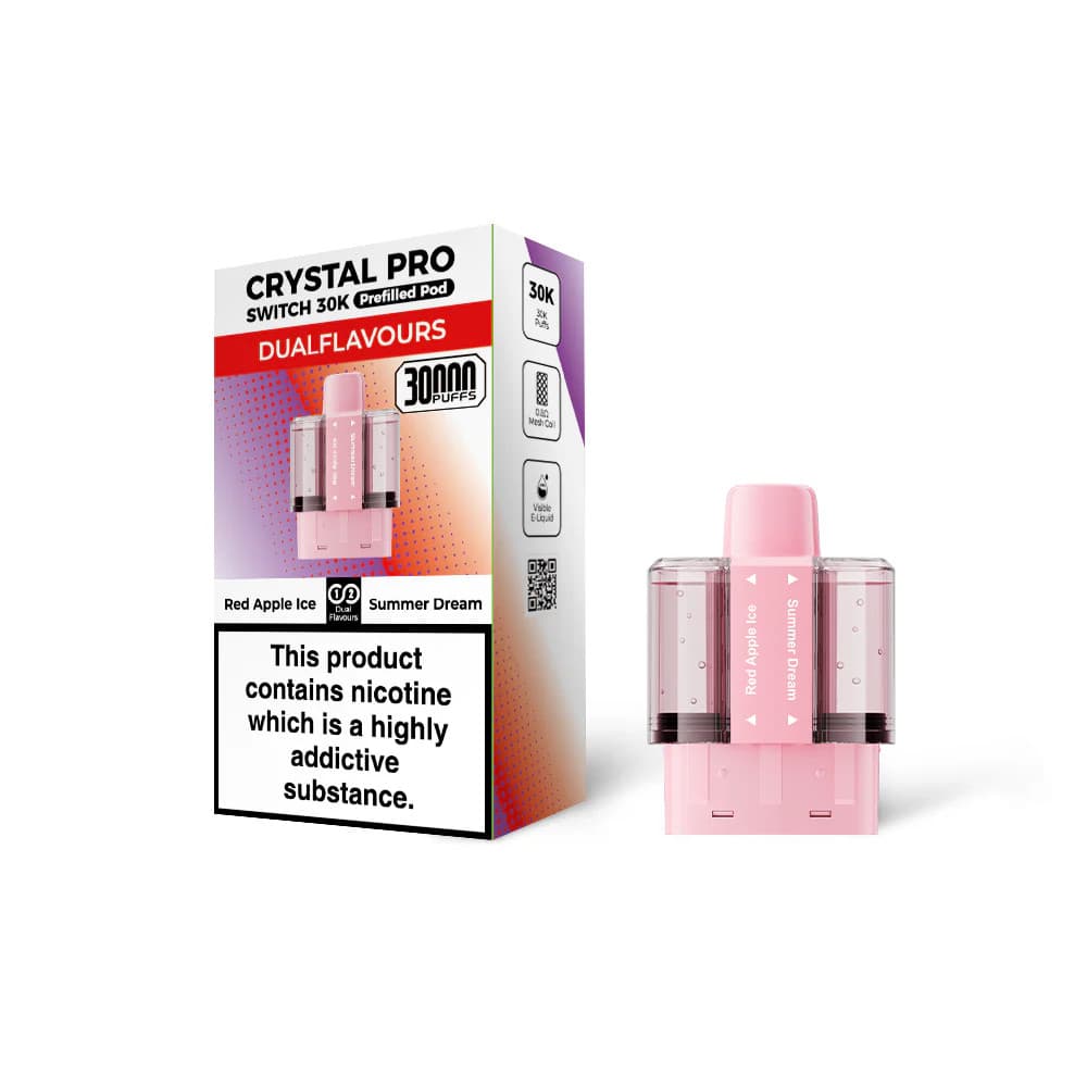  Red Apple Ice / Summer Dream Crystal Pro Switch 30k Pods
