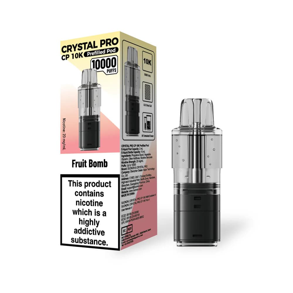  Fruit Bomb Crystal Pro CP 10k Pods