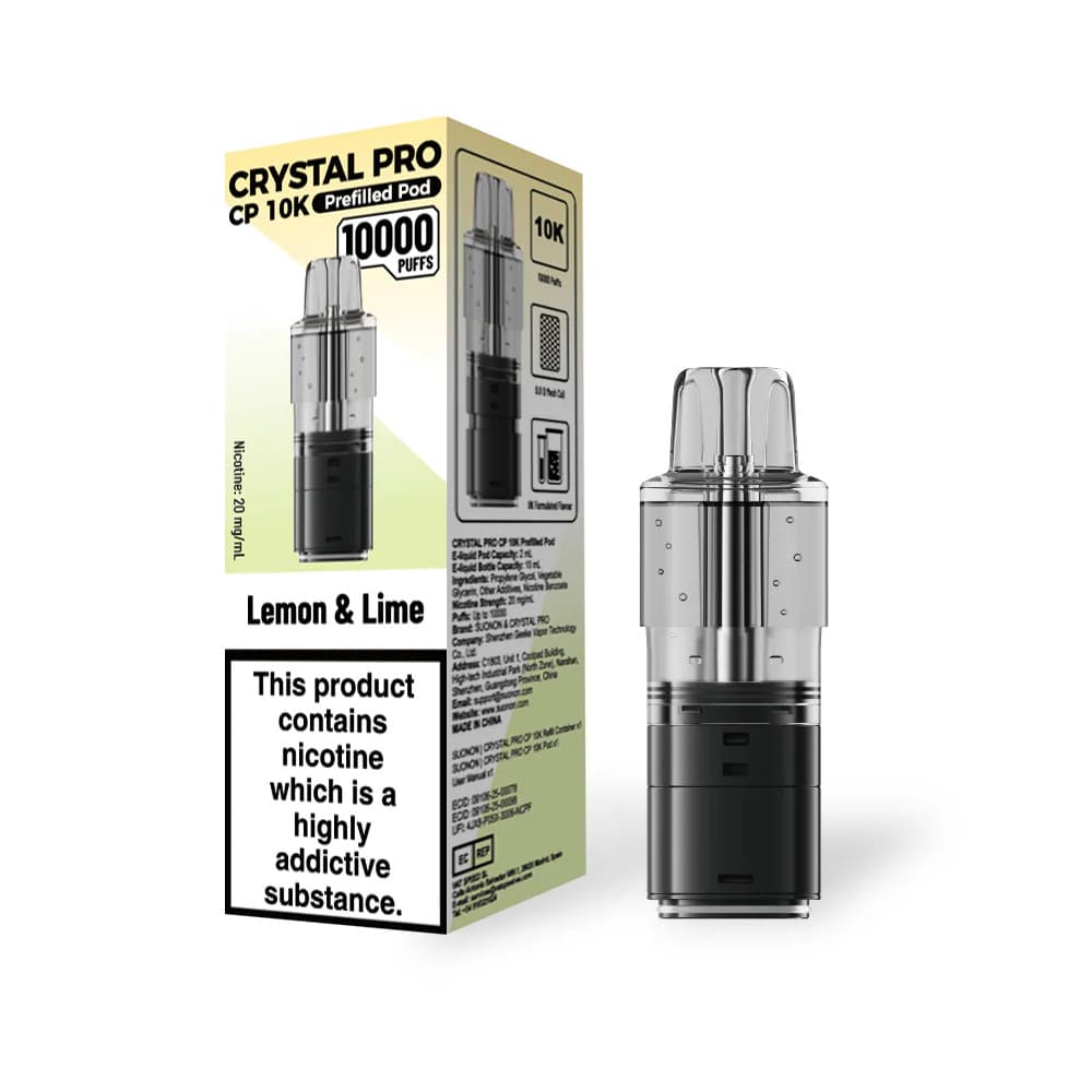  Lemon Lime Crystal Pro CP 10k Pods