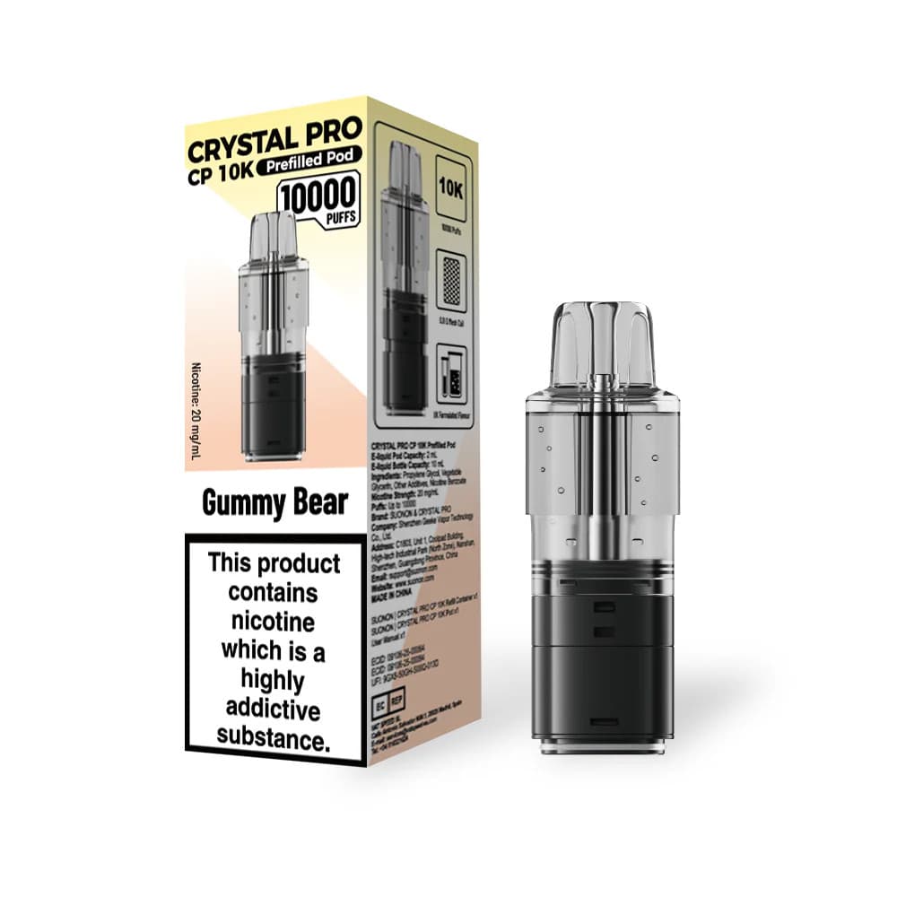  Gummy Bear Crystal Pro CP 10k Pods