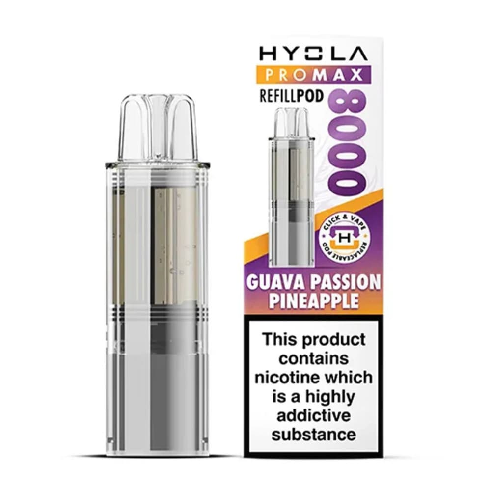  Guava Passion Pineapple Hyola Pro Max 8000 Pods