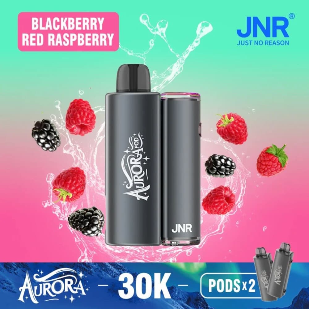  Blackberry Red Raspberry JNR Aurora 30k Prefilled Vape Kit