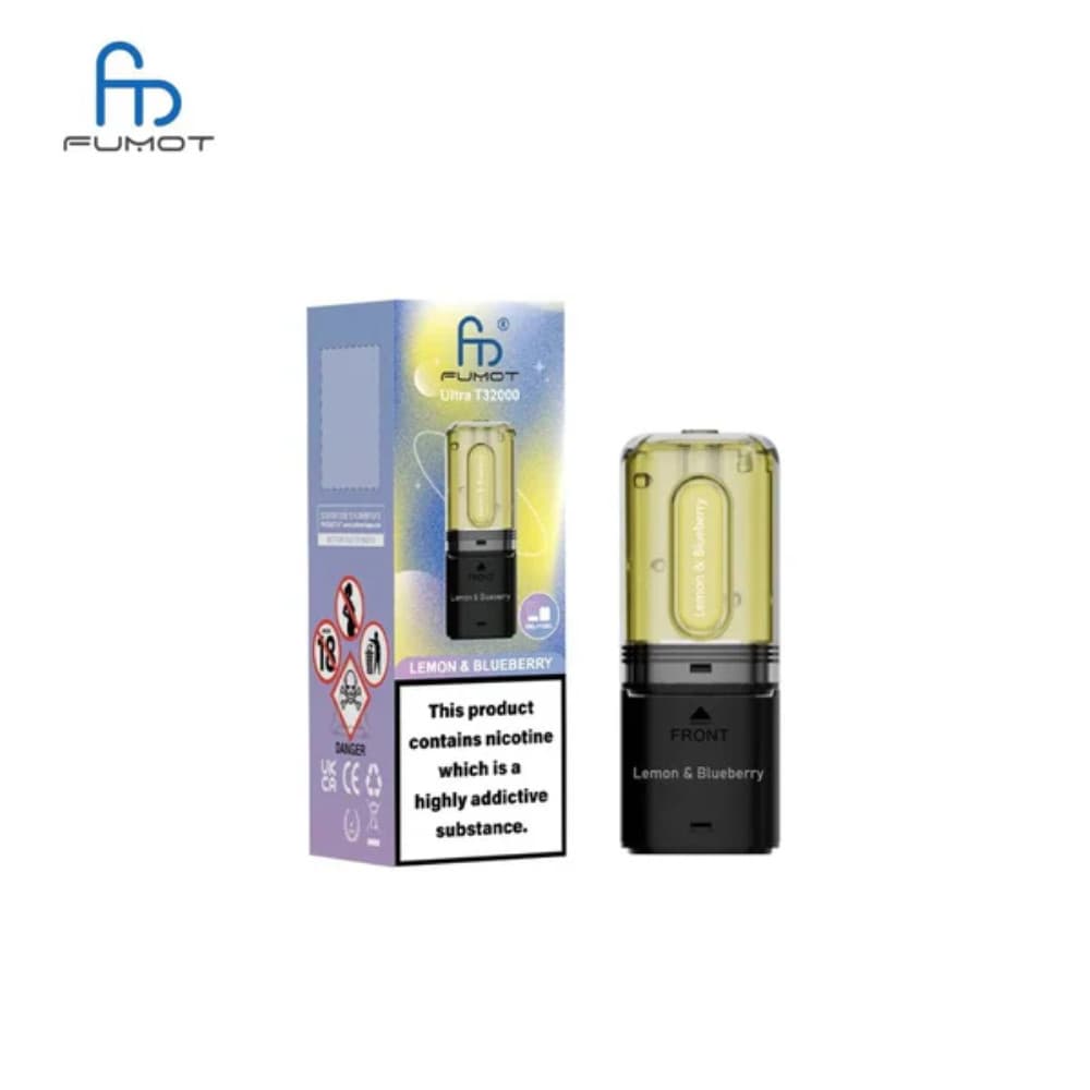  Lemon & Blueberry RandM Fumot T32000 Ultra Pods