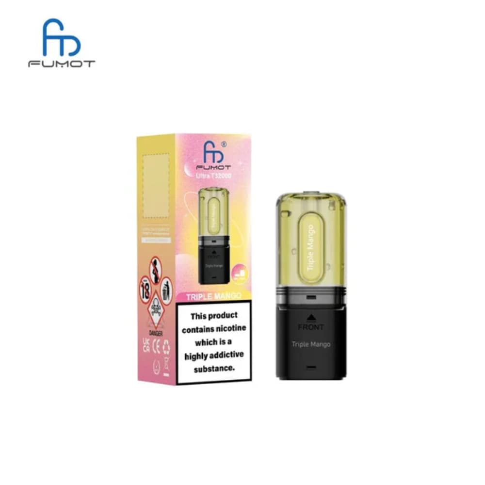  Triple Mango RandM Fumot T32000 Ultra Pods