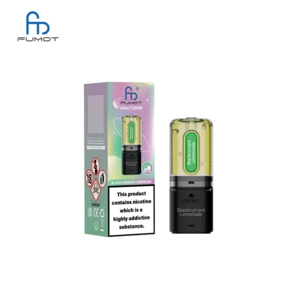  Blackcurrant Lemonade RandM Fumot T32000 Ultra Pods