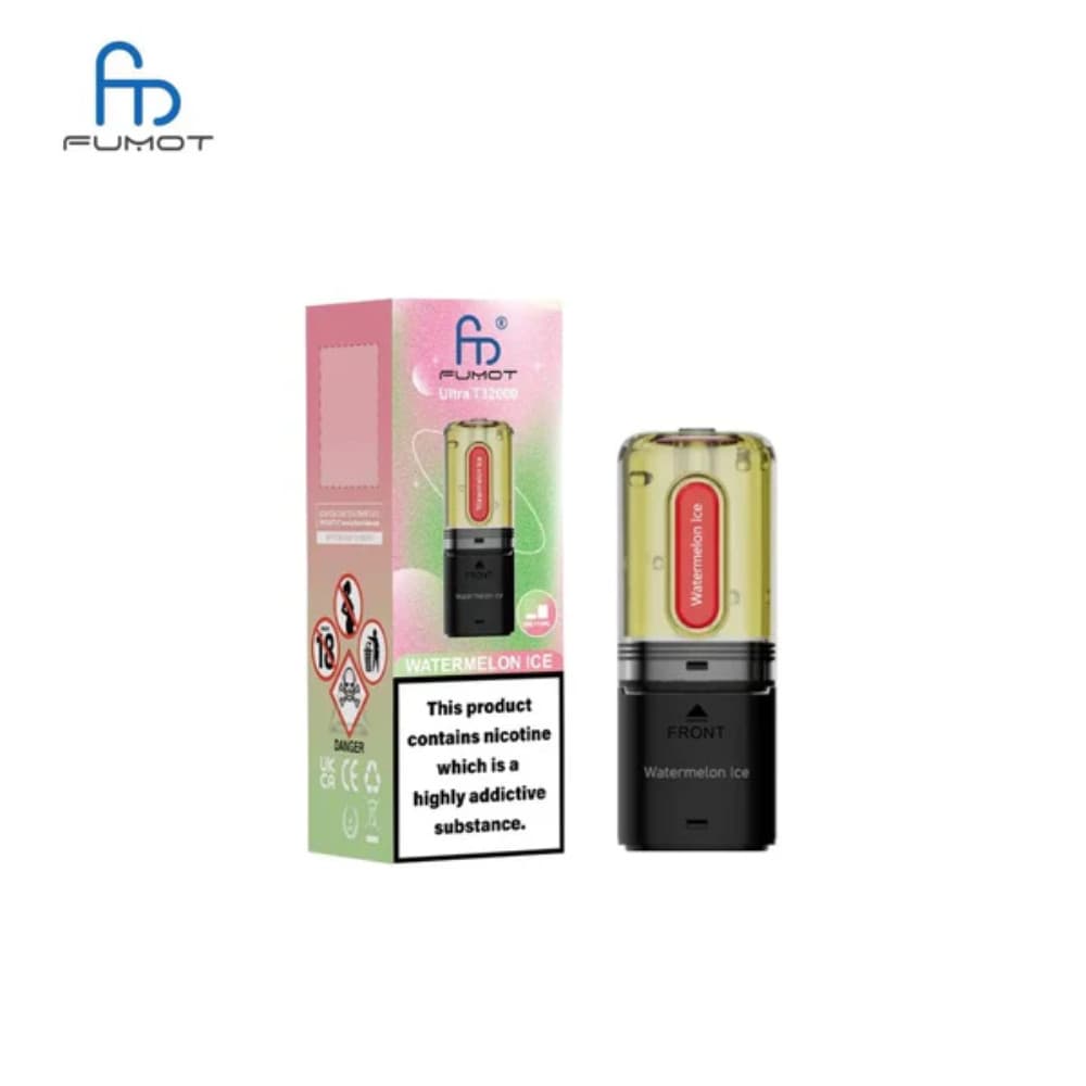  Watermelon Ice RandM Fumot T32000 Ultra Pods
