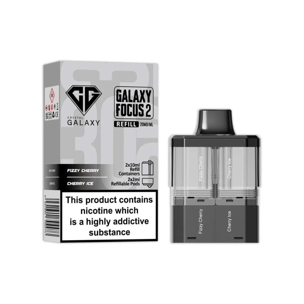  Fizzy Cherry / Cherry Ice Crystal Galaxy 30k Focus 2 Pods