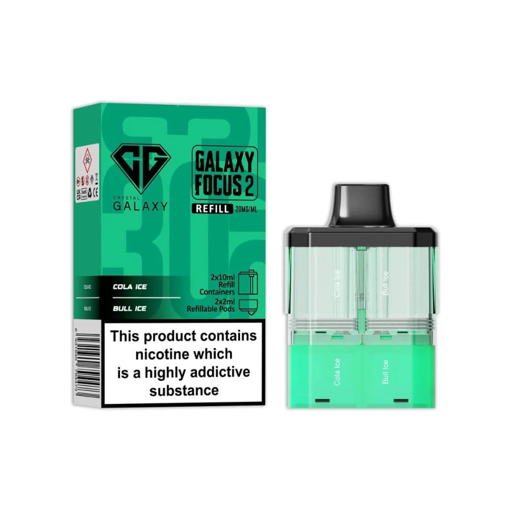  Cola Ice / Bull Ice Crystal Galaxy 30k Focus 2 Pods