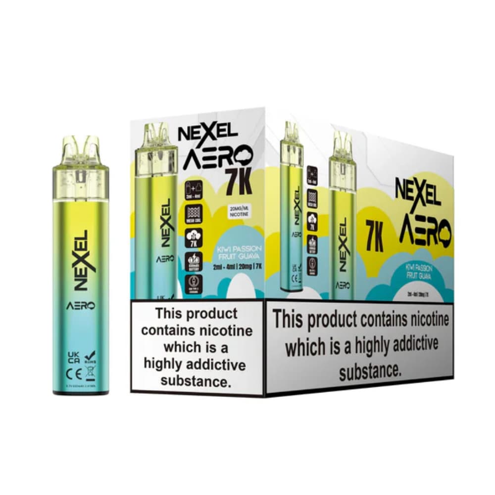  Kiwi Passionfruit Guava Nexel Aero 7k