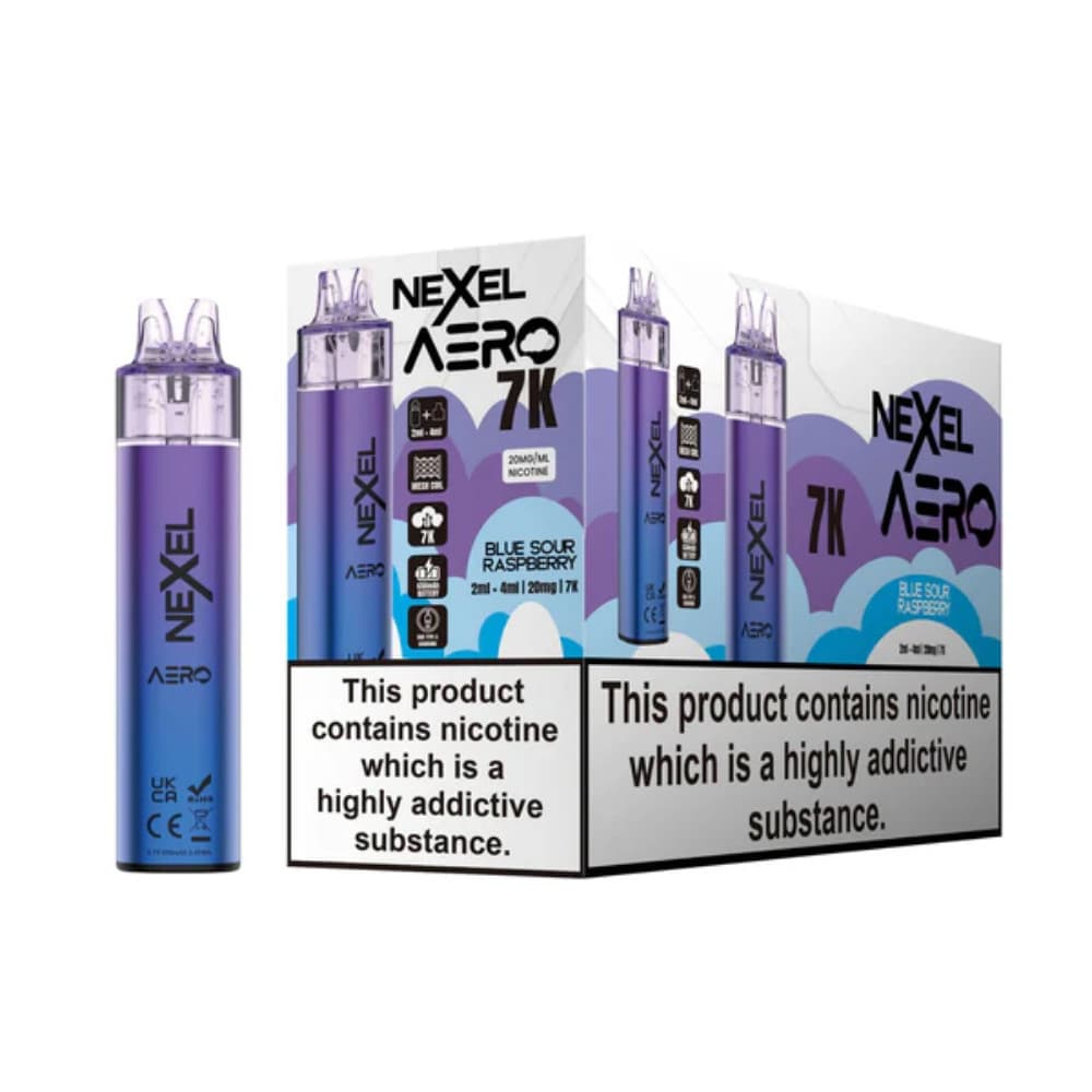  Blue Sour Raspberry Nexel Aero 7k