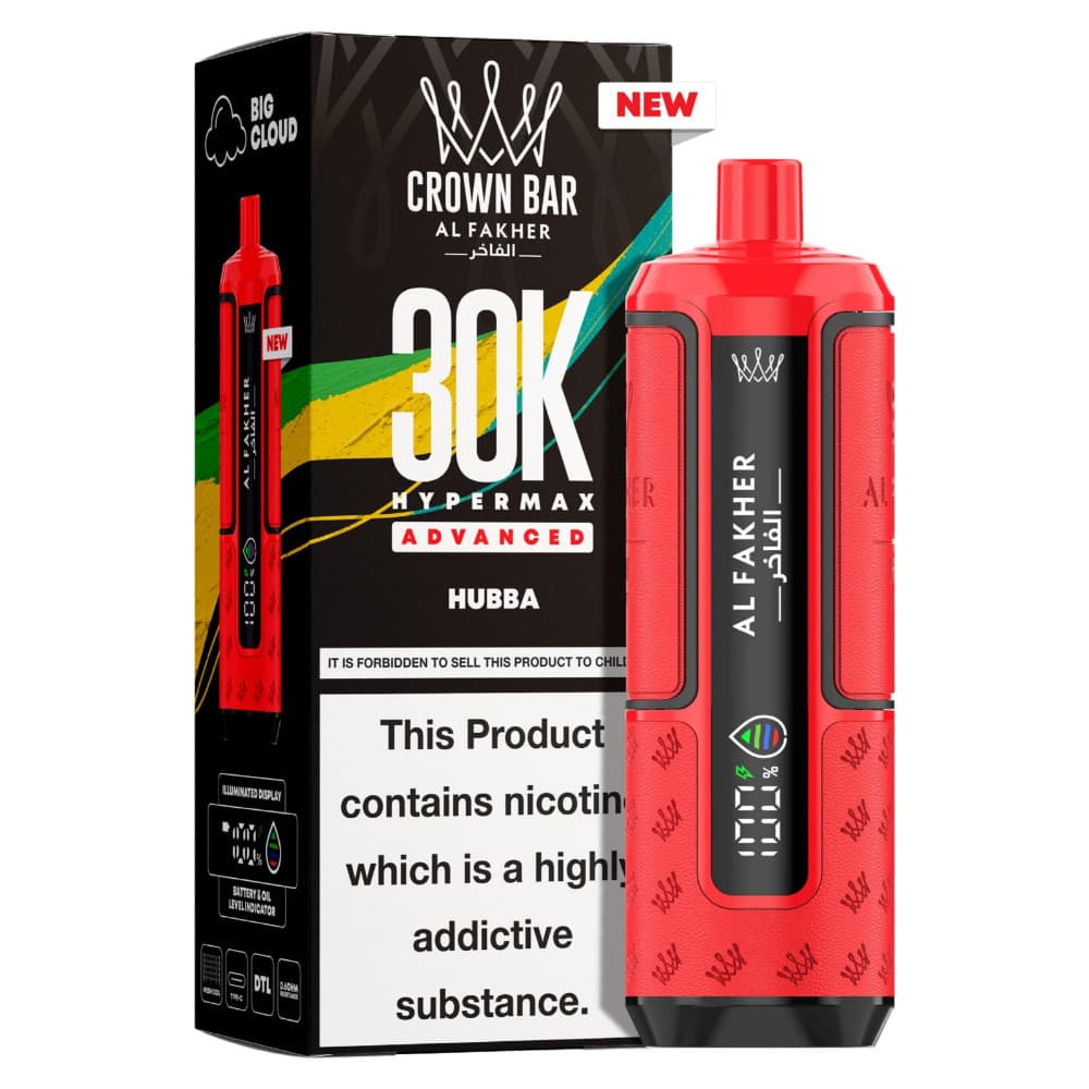  Hubba Al Fakher 30k Hypermax Prefilled Vape Kit