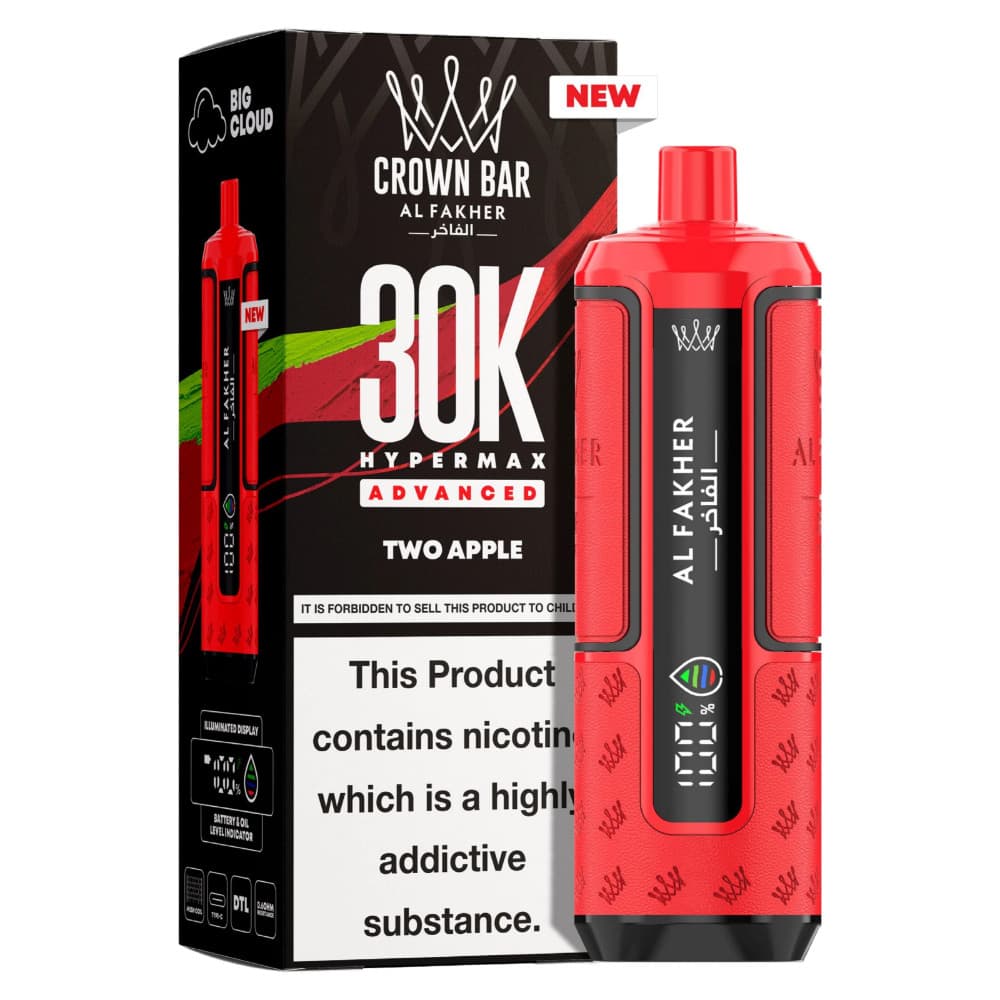  Two Apple Al Fakher 30k Hypermax Prefilled Vape Kit