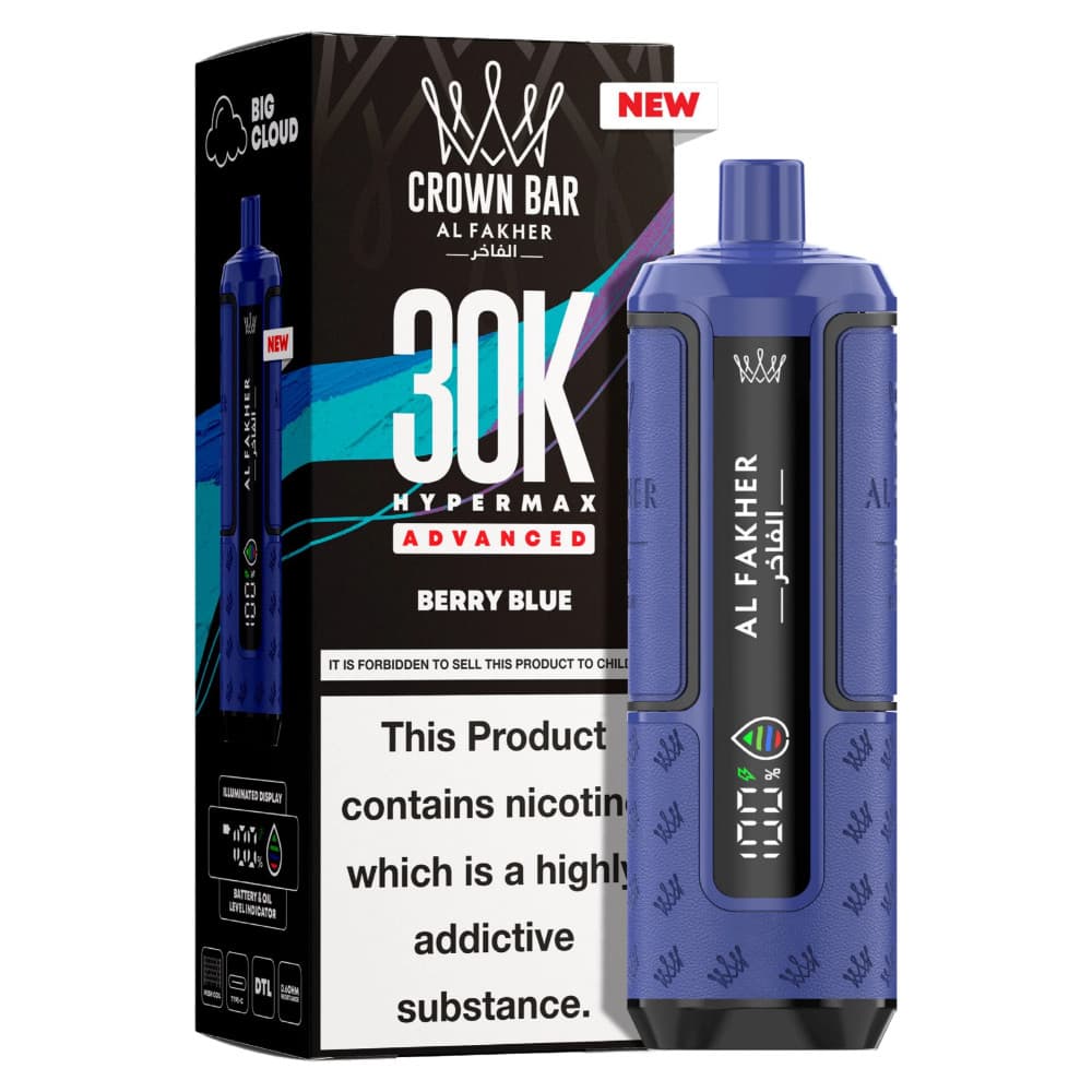  Berry Blue Al Fakher 30k Hypermax Prefilled Vape Kit