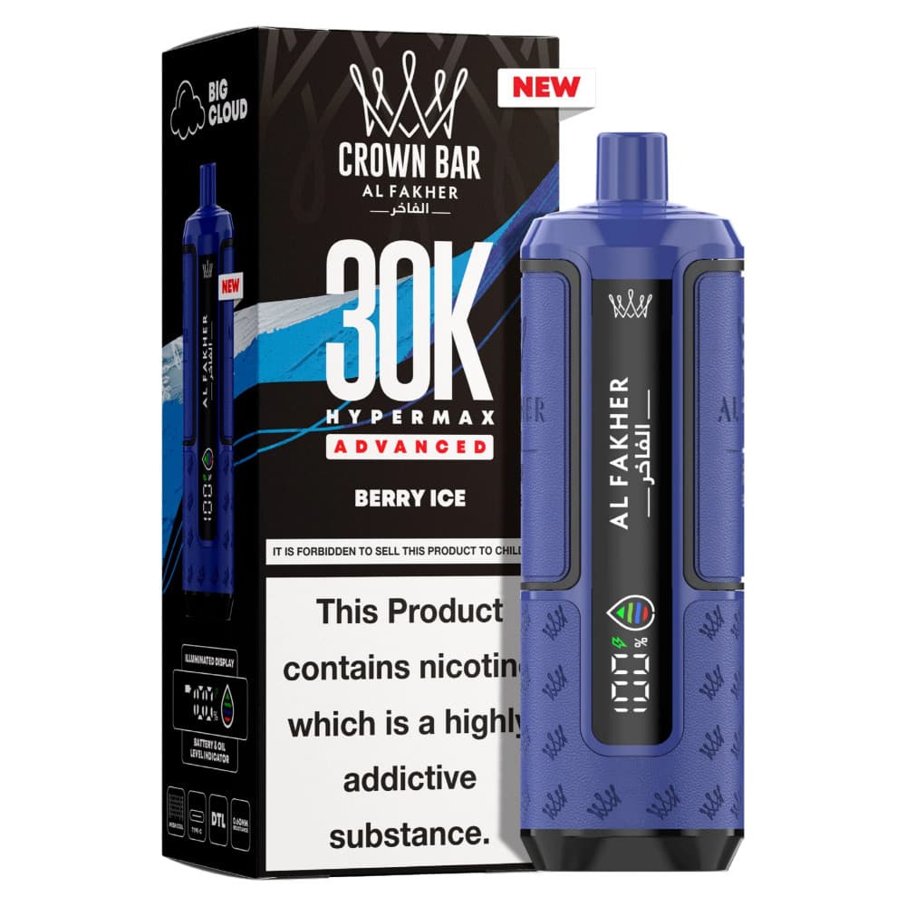  Berry Ice Al Fakher 30k Hypermax Prefilled Vape Kit