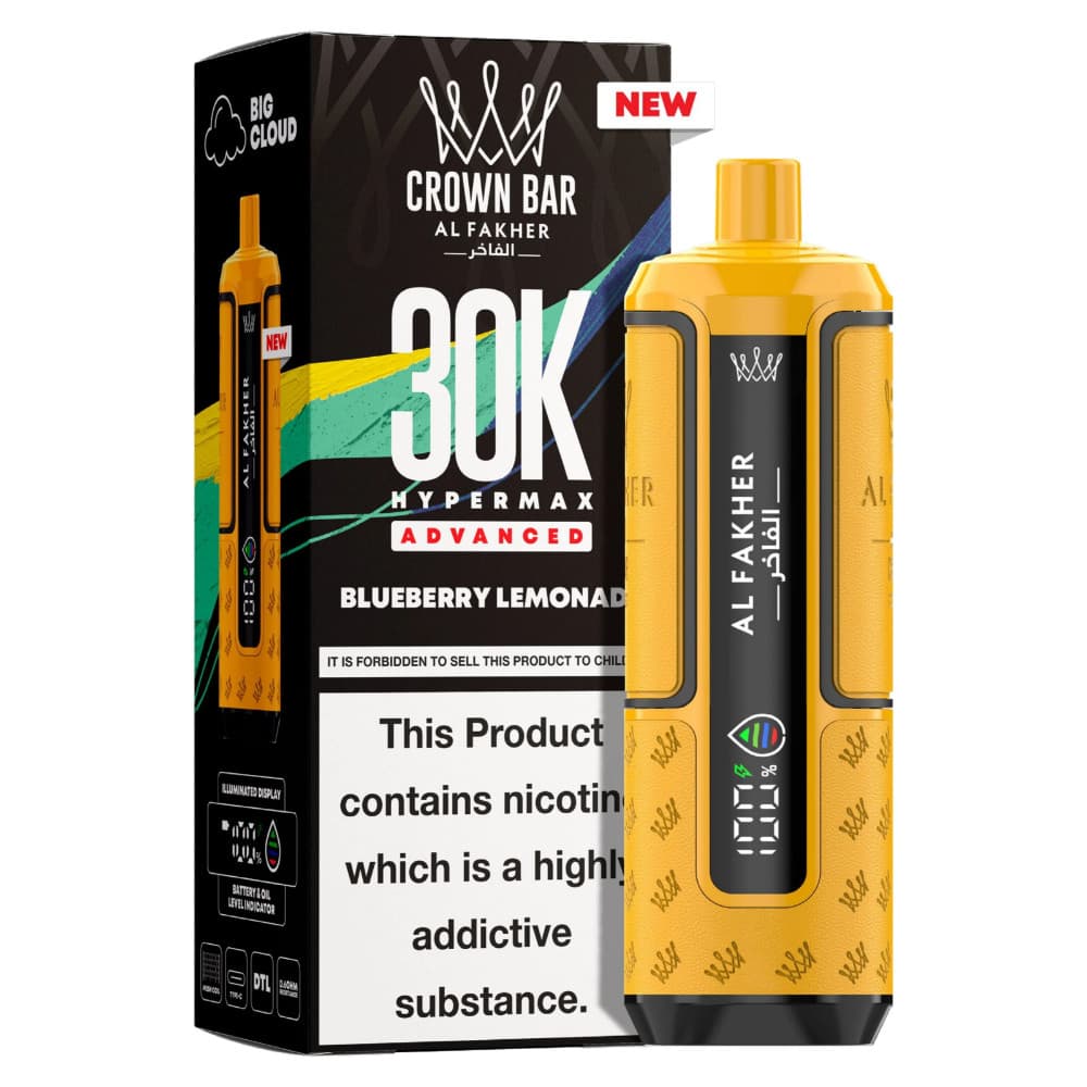  Blueberry Lemonade Al Fakher 30k Hypermax Prefilled Vape Kit
