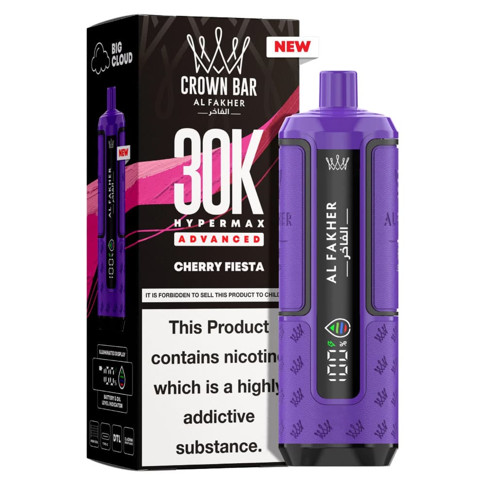  Cherry Fiesta Al Fakher 30k Hypermax Prefilled Vape Kit