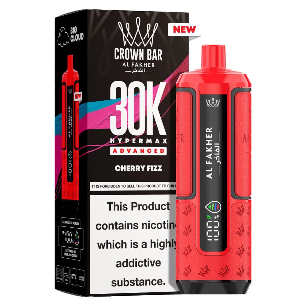  Cherry Fizz Al Fakher 30k Hypermax Prefilled Vape Kit