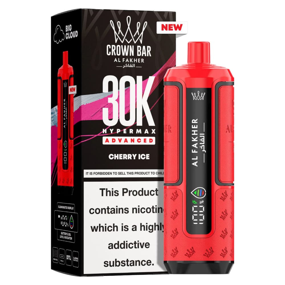  Cherry Ice Al Fakher 30k Hypermax Prefilled Vape Kit