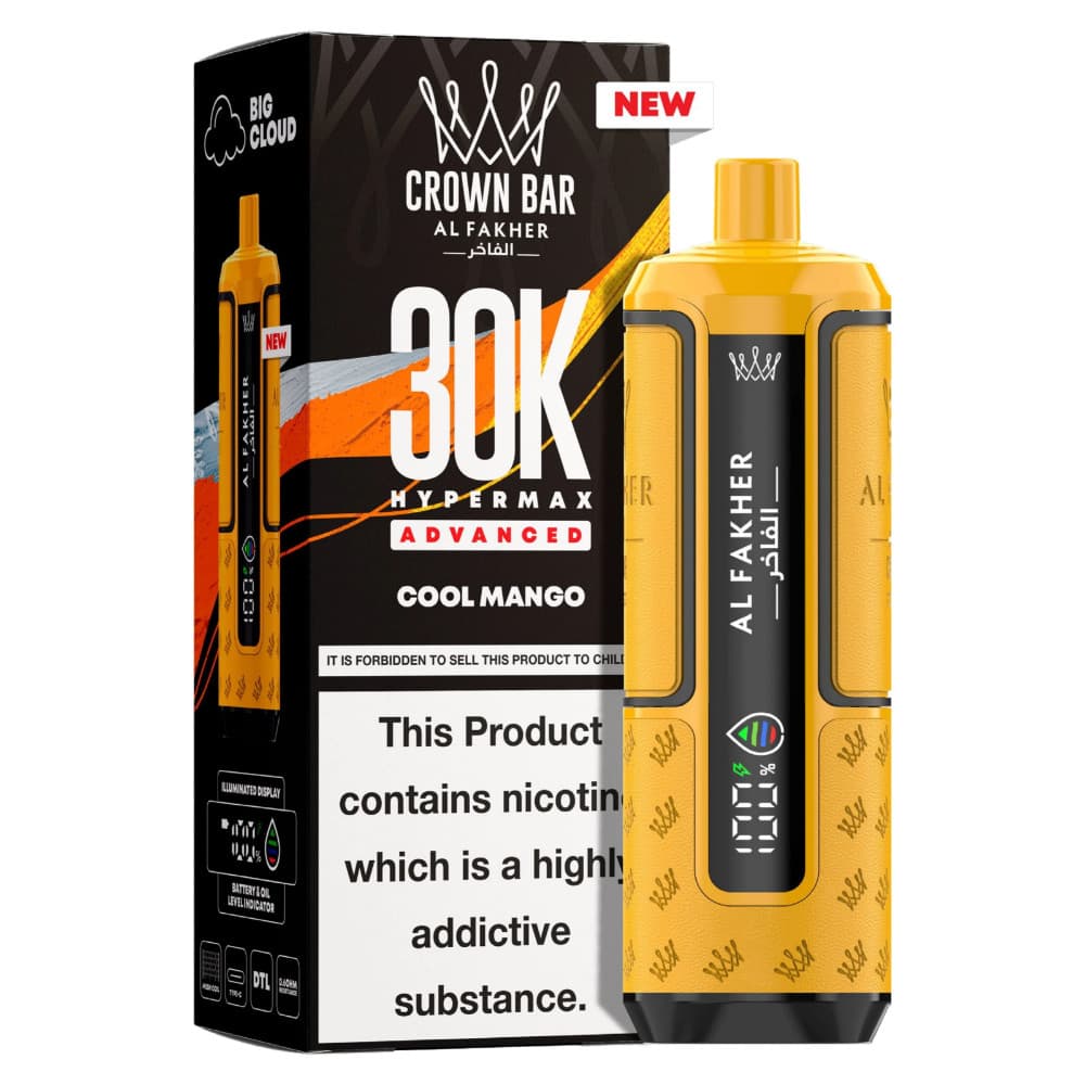  Cool Mango Al Fakher 30k Hypermax Prefilled Vape Kit