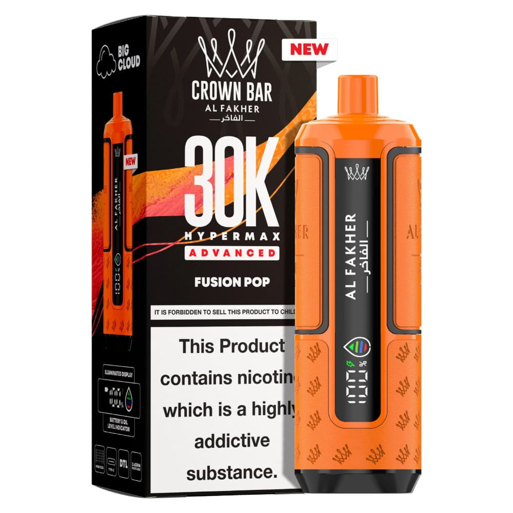  Fusion Pop Al Fakher 30k Hypermax Prefilled Vape Kit