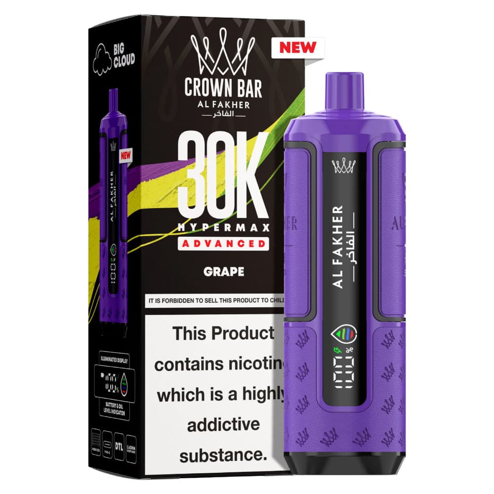  Grape Al Fakher 30k Hypermax Prefilled Vape Kit