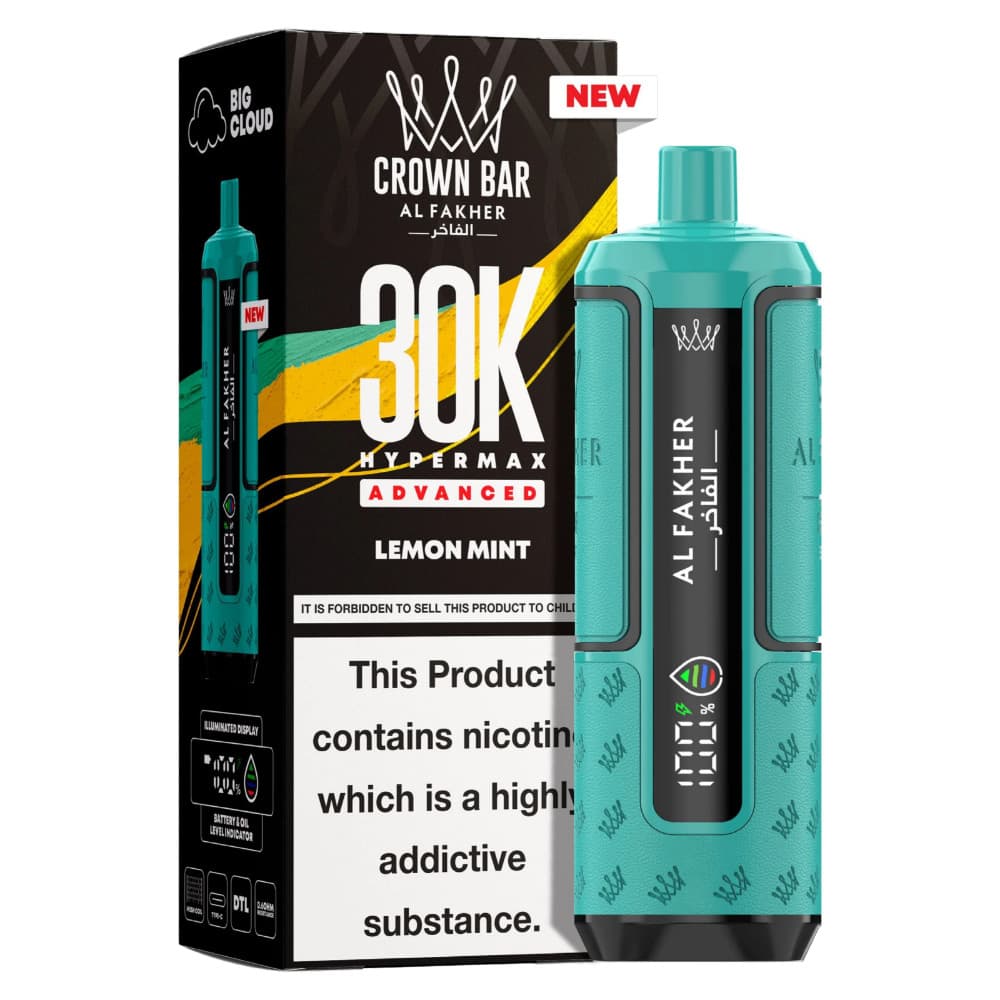  Lemon Mint Al Fakher 30k Hypermax Prefilled Vape Kit