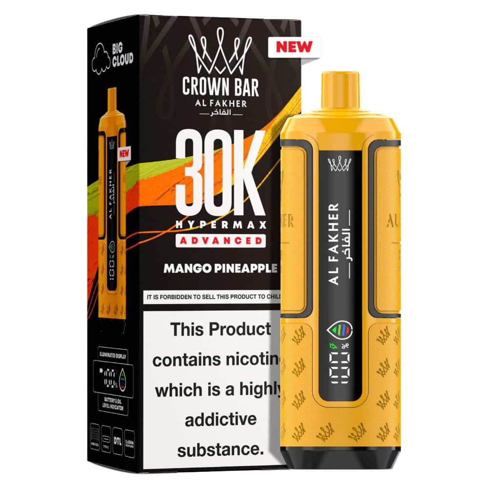  Mango Pineapple Al Fakher 30k Hypermax Prefilled Vape Kit