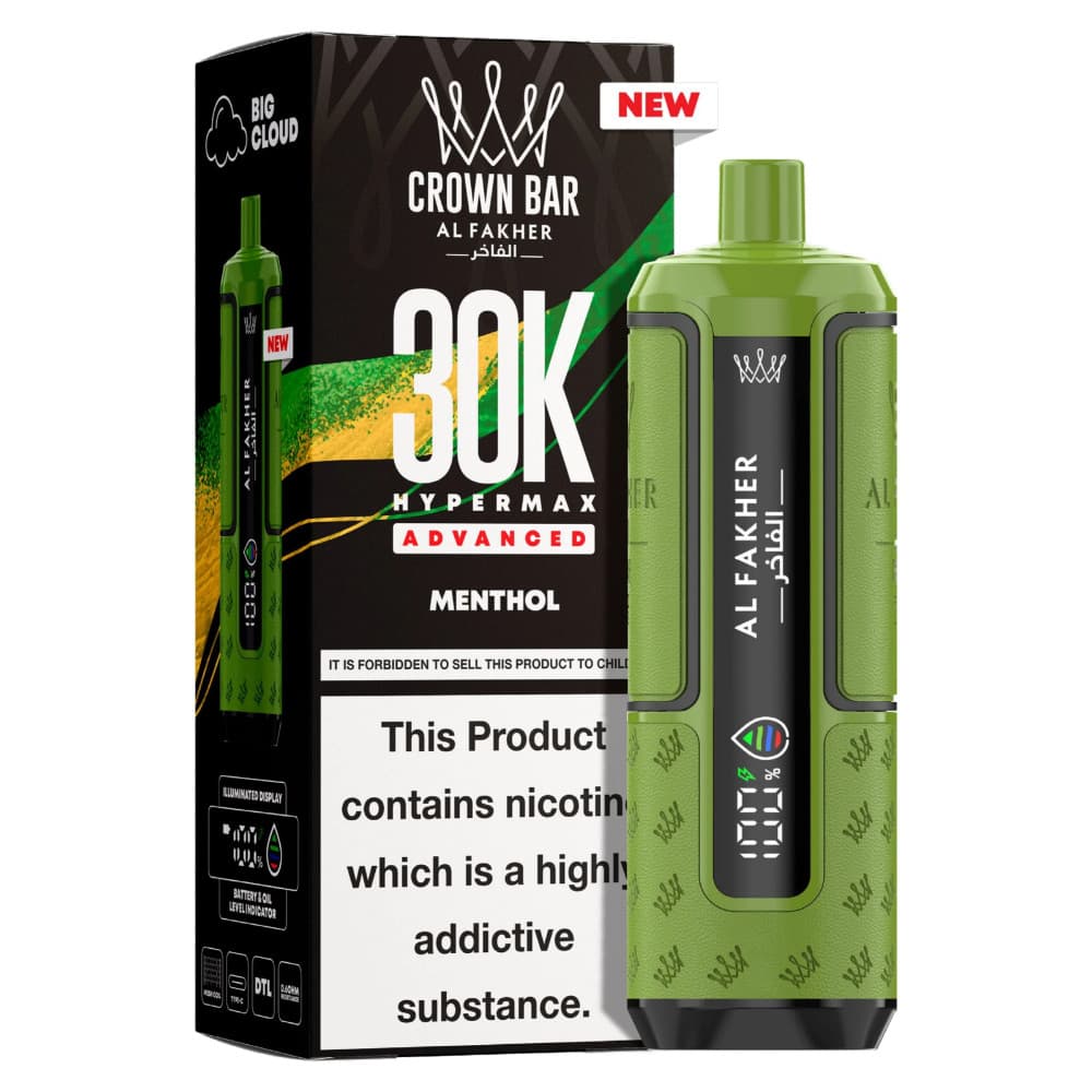  Menthol Al Fakher 30k Hypermax Prefilled Vape Kit