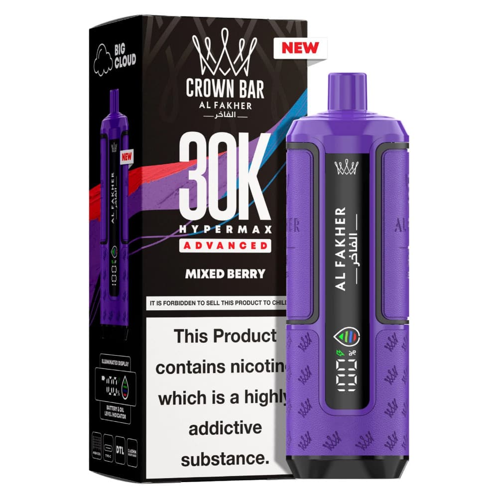  Mixed Berry Al Fakher 30k Hypermax Prefilled Vape Kit