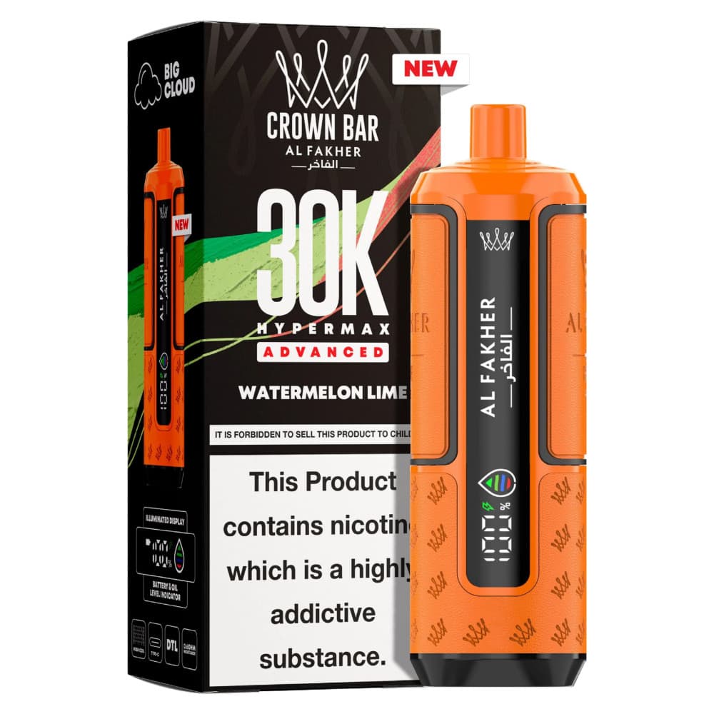  Watermelon Lime Al Fakher 30k Hypermax Prefilled Vape Kit