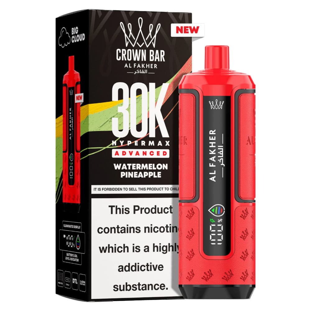  Watermelon Pineapple Al Fakher 30k Hypermax Prefilled Vape Kit