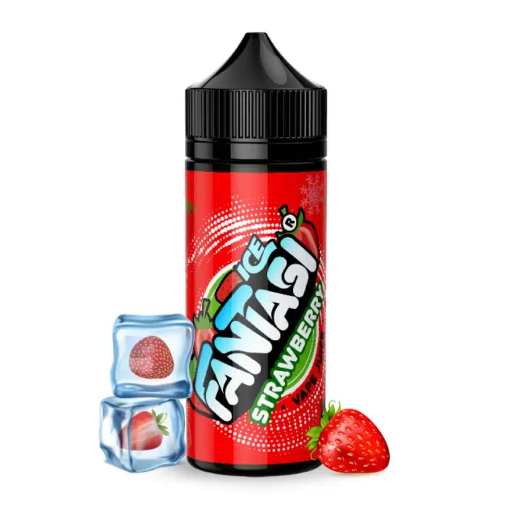  Strawberry Ice Fantasi 100ml E-Liquids