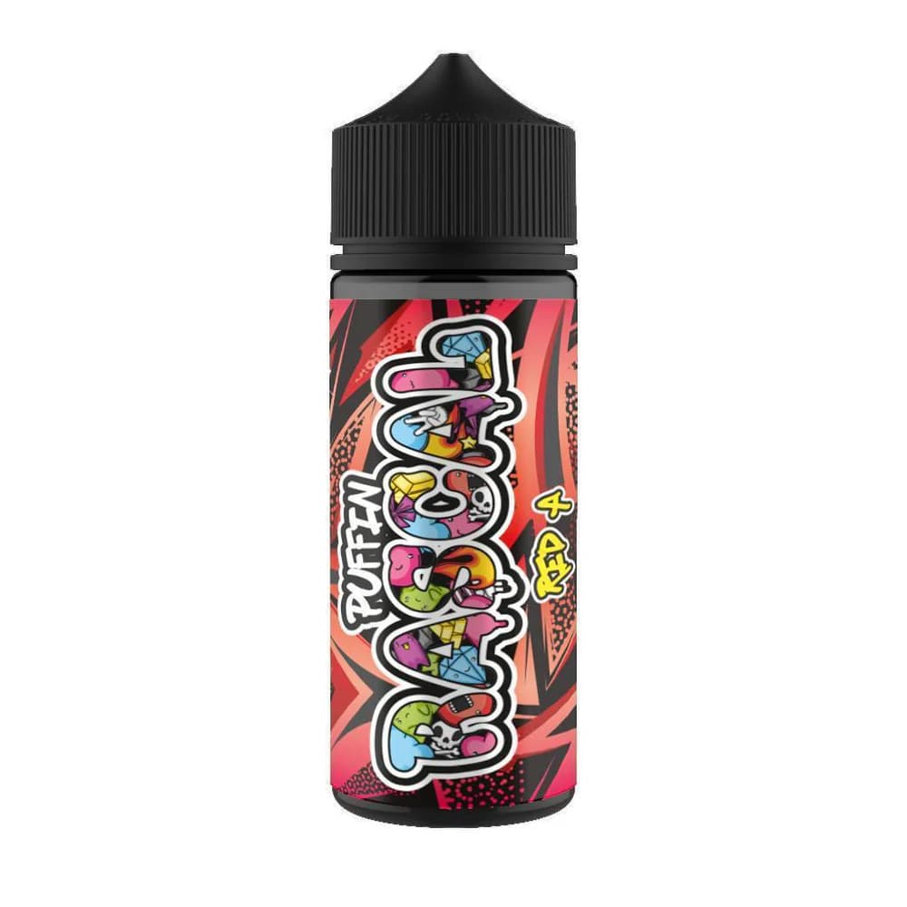  Red A Puffin Rascal 100ml E-Liquids