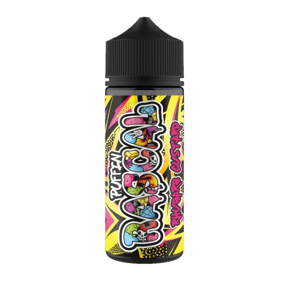  Rhubarb Custard Puffin Rascal 100ml E-Liquids