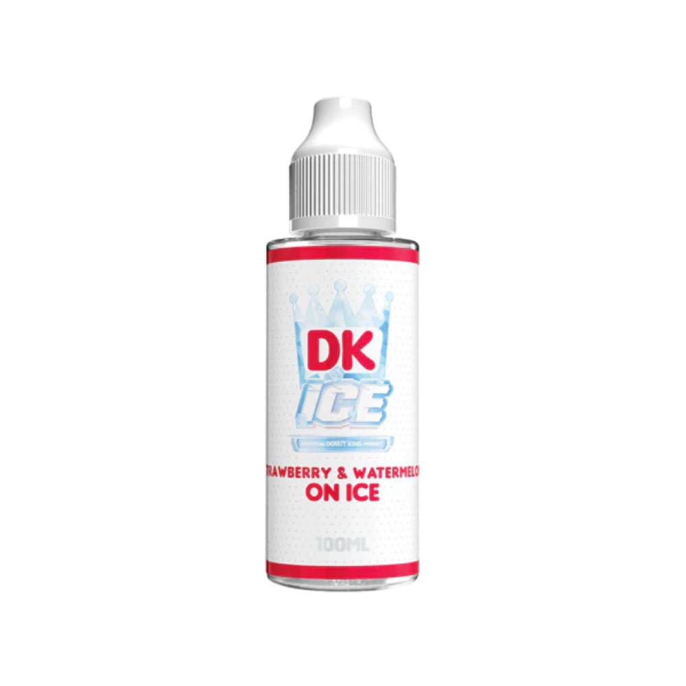  Strawberry & Watermelon On Ice Donut King Ice 100ml E-Liquids