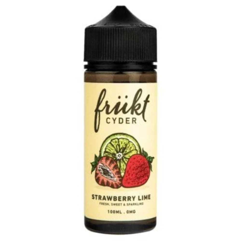  Strawberry Lime Frukt Cyder 100ml E-Liquids
