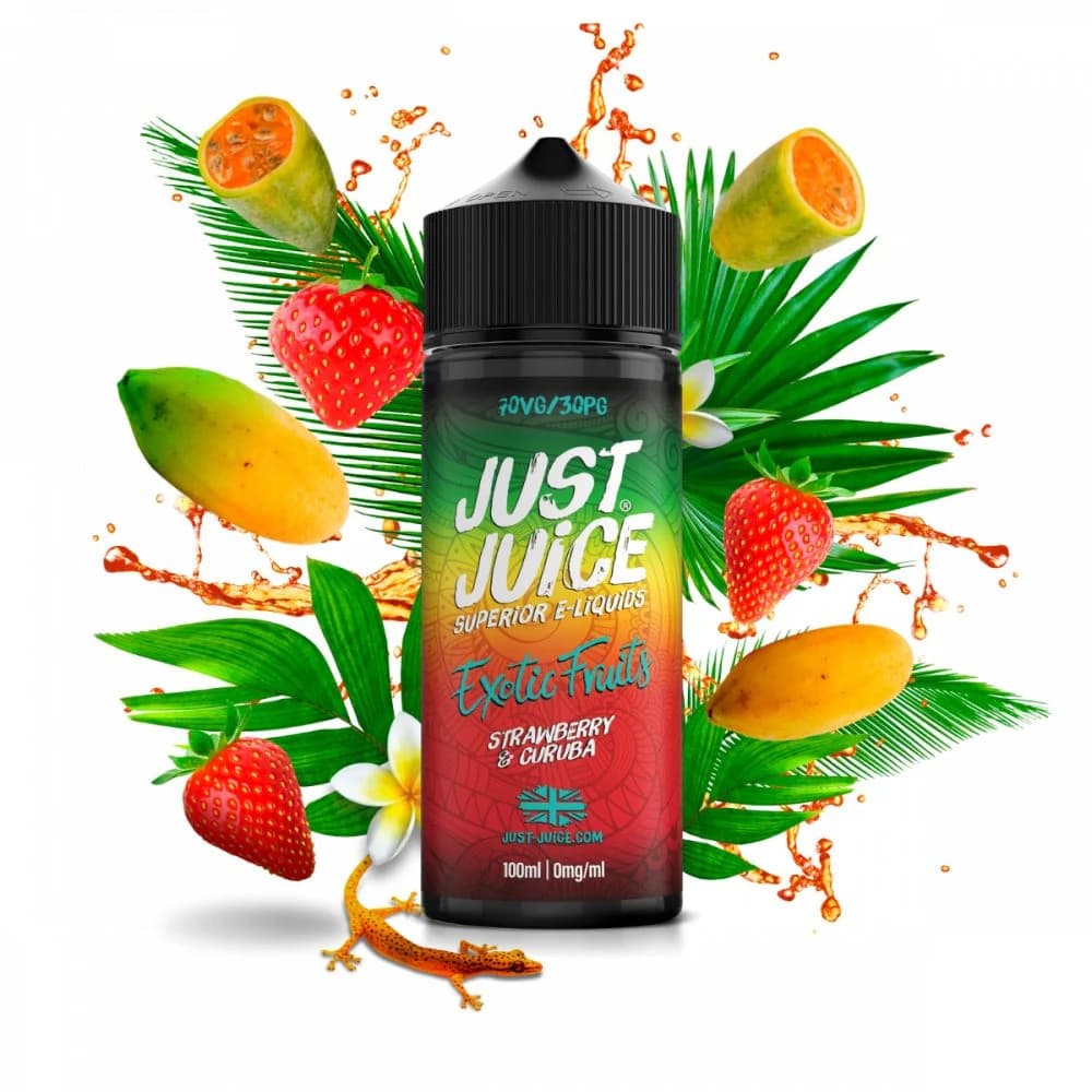  Strawberry & Curuba Just Juice 100ml E-Liquids