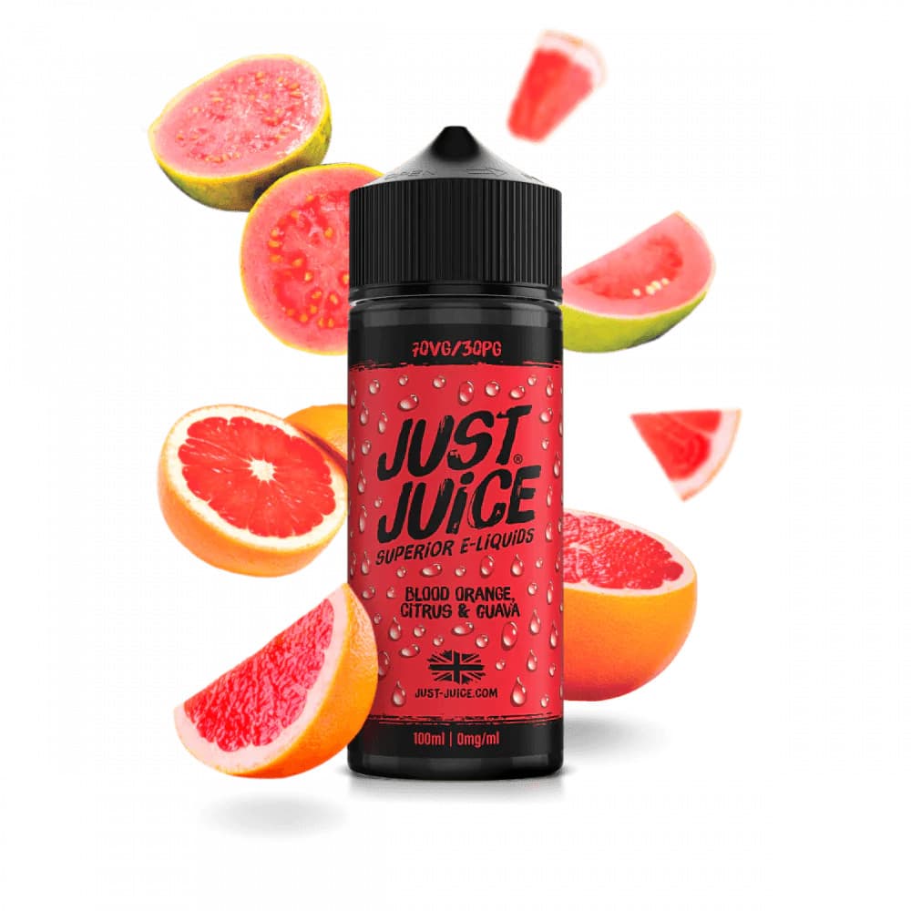  Blood Orange Citrus & Guava Just Juice 100ml E-Liquids